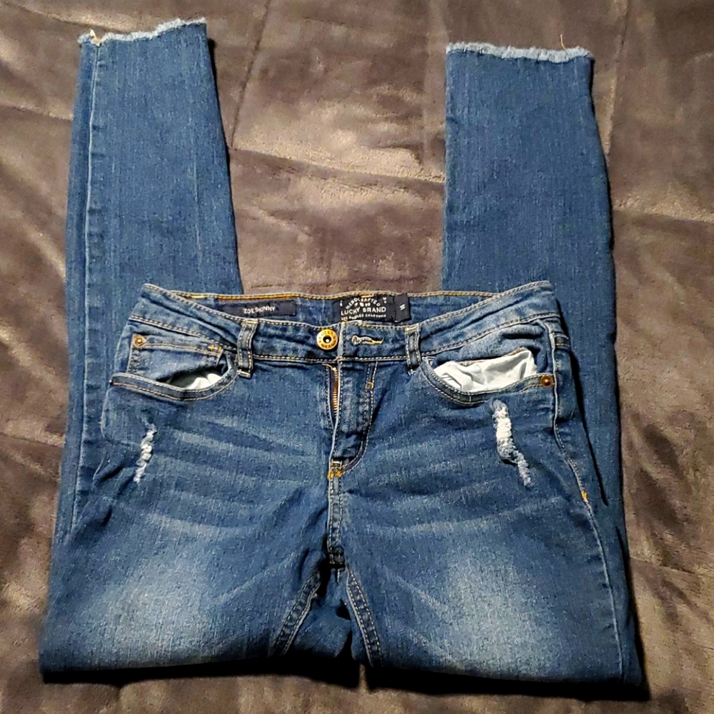 Lucky Brand Girls jeans size 14 kids